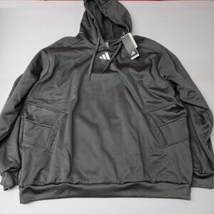 Adidas Men’s Aeroready Hoodie Size 2XL XXL Gray Hooded